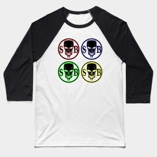 4 Color SB Logo design Baseball T-Shirt